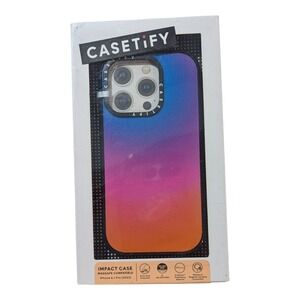 R6. CASETiFY Impact Case W/Magsafe For Apple iPhone 15‎ PRO - Color Cloud